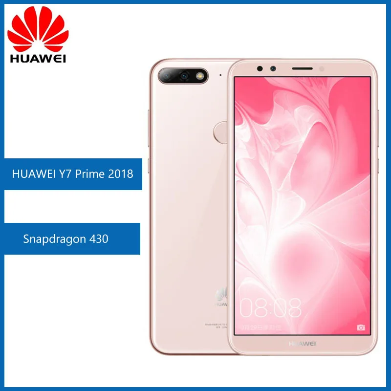 

Смартфон HUAWEI Y7 Prime 2018, Snapdragon 430, сканер отпечатка пальца, 3000 мАч, Android