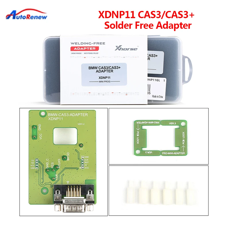 Xhorse XDNP11 CAS3/CAS3+ Solder Free Adapter for BMW Work with MINI PROG/KeyTool Plus/VVDI Prog Free Shipping