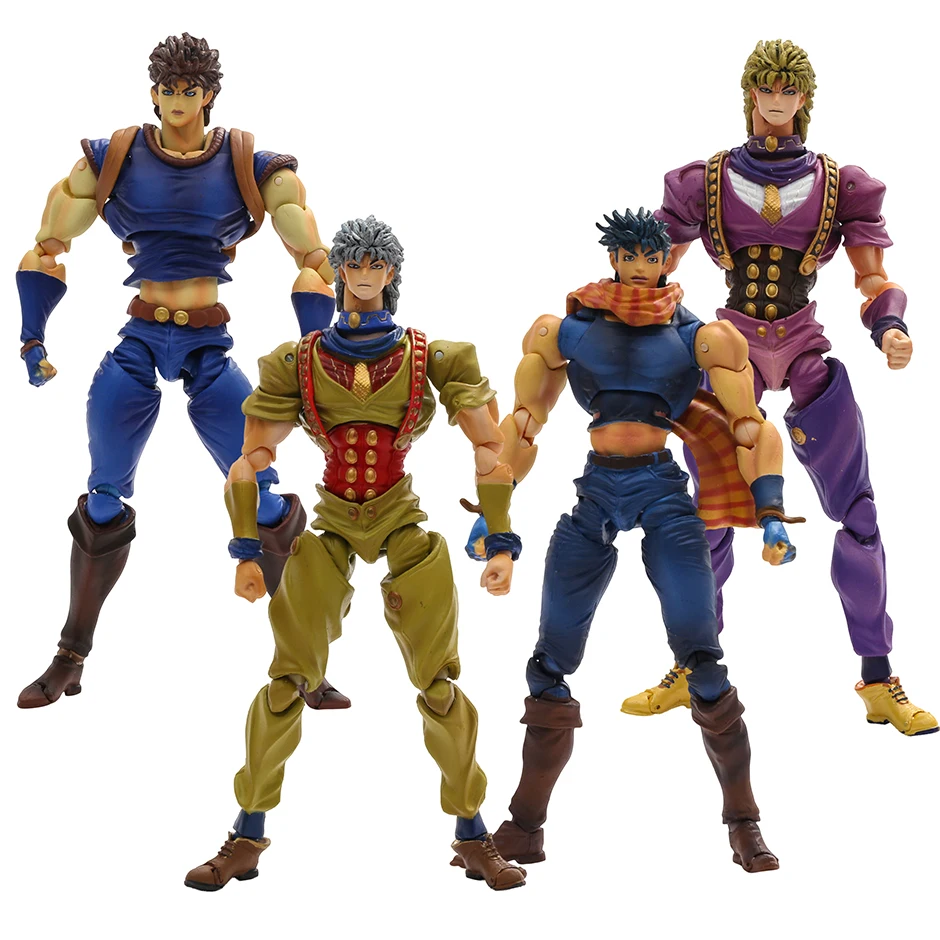 

Jojo's Bizarre Adventure Dio Brando Jonathan Joseph Joestar Jotaro Kujo Super Action Statue Model Figurals Brinquedos Figure