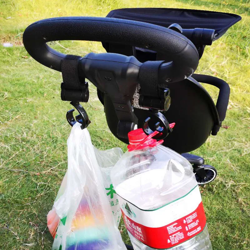 

2Pcs Baby Stroller Hook Multi Purpose Pram Hook Shopping Prop Hanger Baby Bag Shopping Pram Hook Baby Stroller Accessories