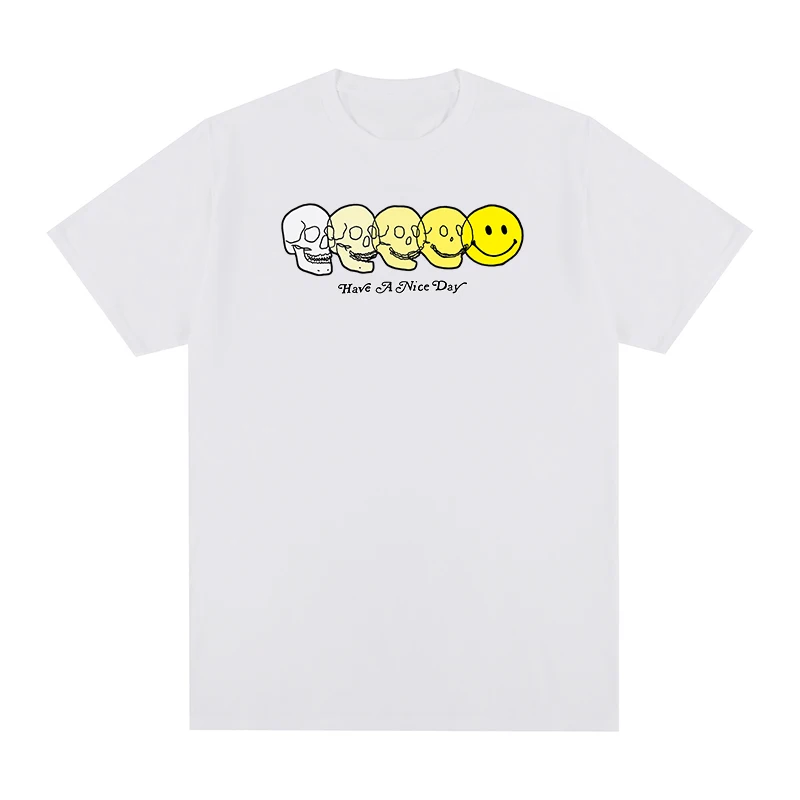 Have a nice day Evolution Geek Повседневные топы футболка Хлопковая мужская Новая женская