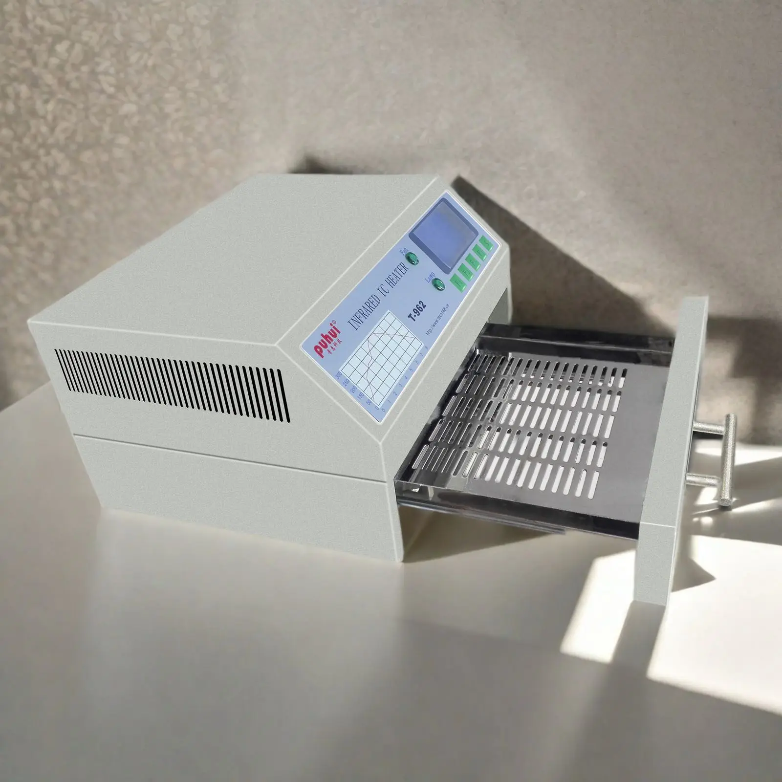 T962 Печь для припоя оплавлением BGA SMD SMT Rework Sation T 962 оплачива волновой печи PUHUI T-962