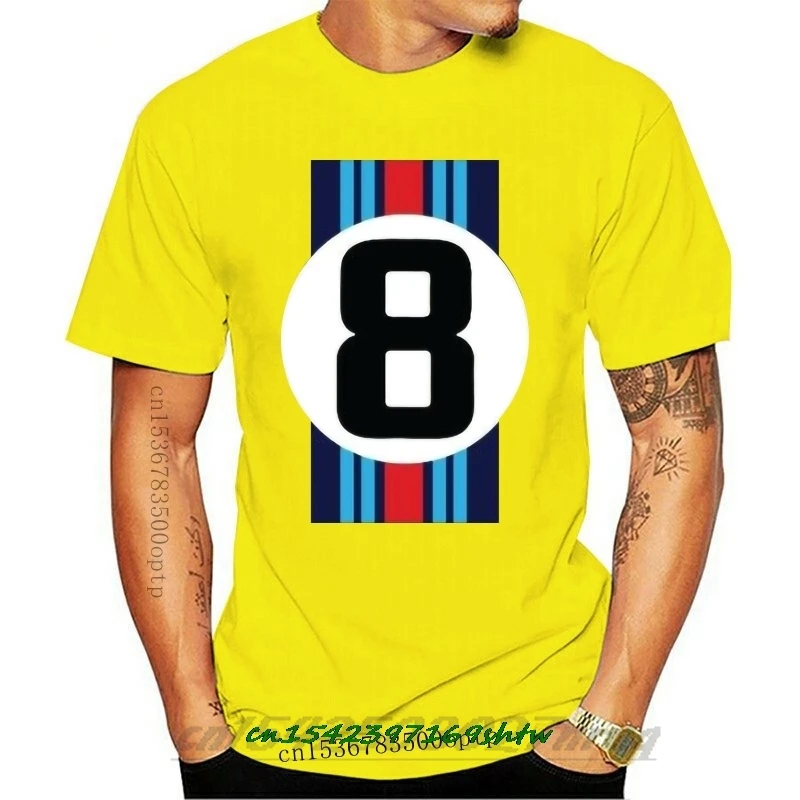 

Targa Florio футболка Martini Racing вдохновленная Rsr 1973 Winner No 8 летняя мода с буквенным принтом 2020 мужская повседневная хлопковая футболка