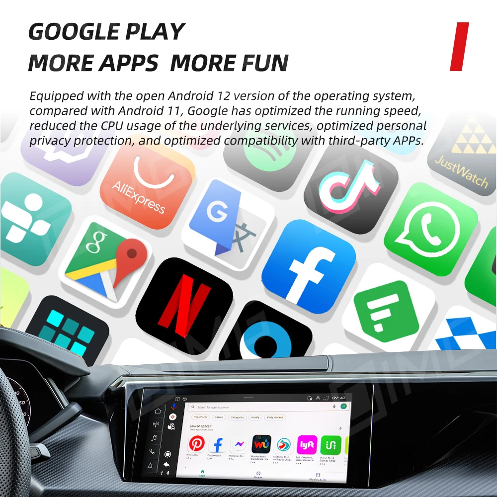 Скидка Carplay Ai Box Android 12 Беспроводной CarPlay Android Авто Netflix YouTube Spotify для Kia VW Toyota Peugeot Volvo 8 + 128 ГБ 2022