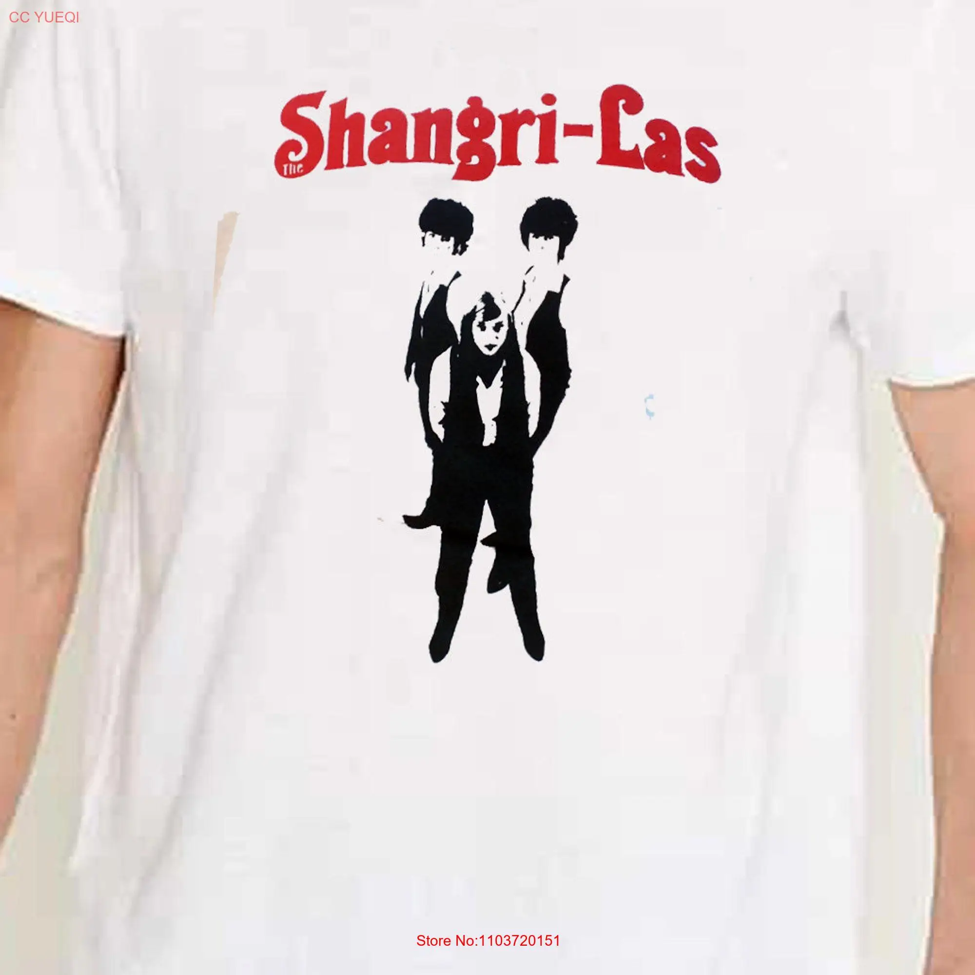 Футболка Shangri Las с длинным или коротким рукавом