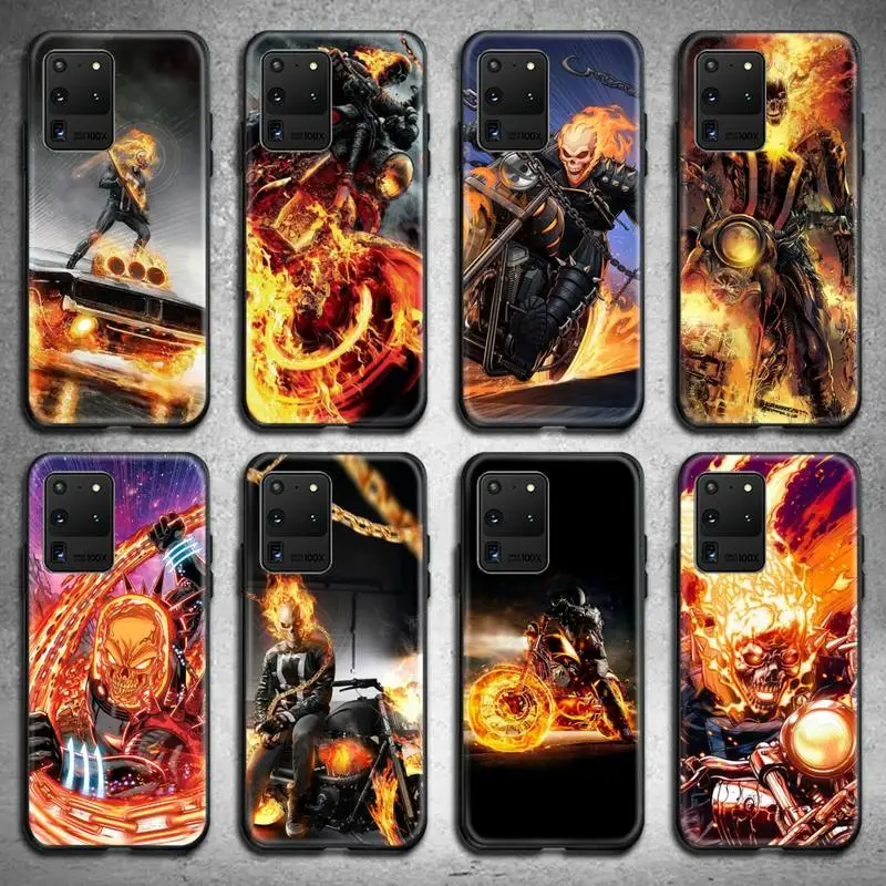 

Ghost Rider Phone Case For Samsung Galaxy S22 S21 Plus Ultra S20 FE S9 plus S10 5G lite 2020