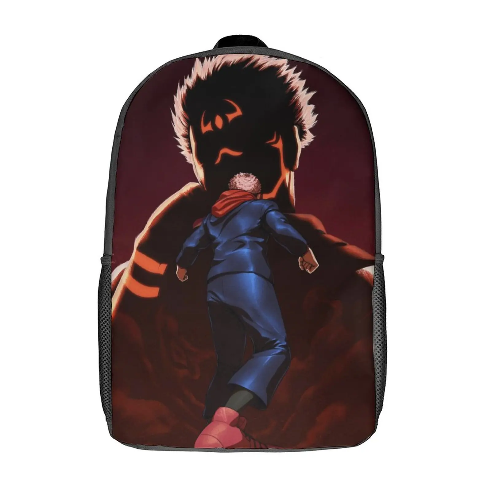 

Jujutsu Kaisen Backpack Student Yuji Itadori Vs Sukuna Lightweight Backpacks Elegant High School Bags Workout Colorful Rucksack