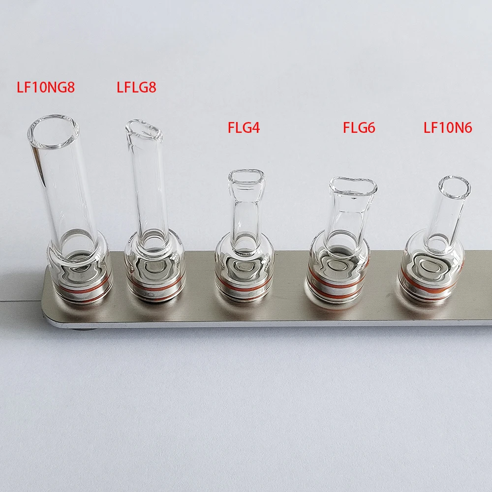 Комплект сварочных насадок Tig газовые линзы L XL удлиненная Стеклянная чаша для