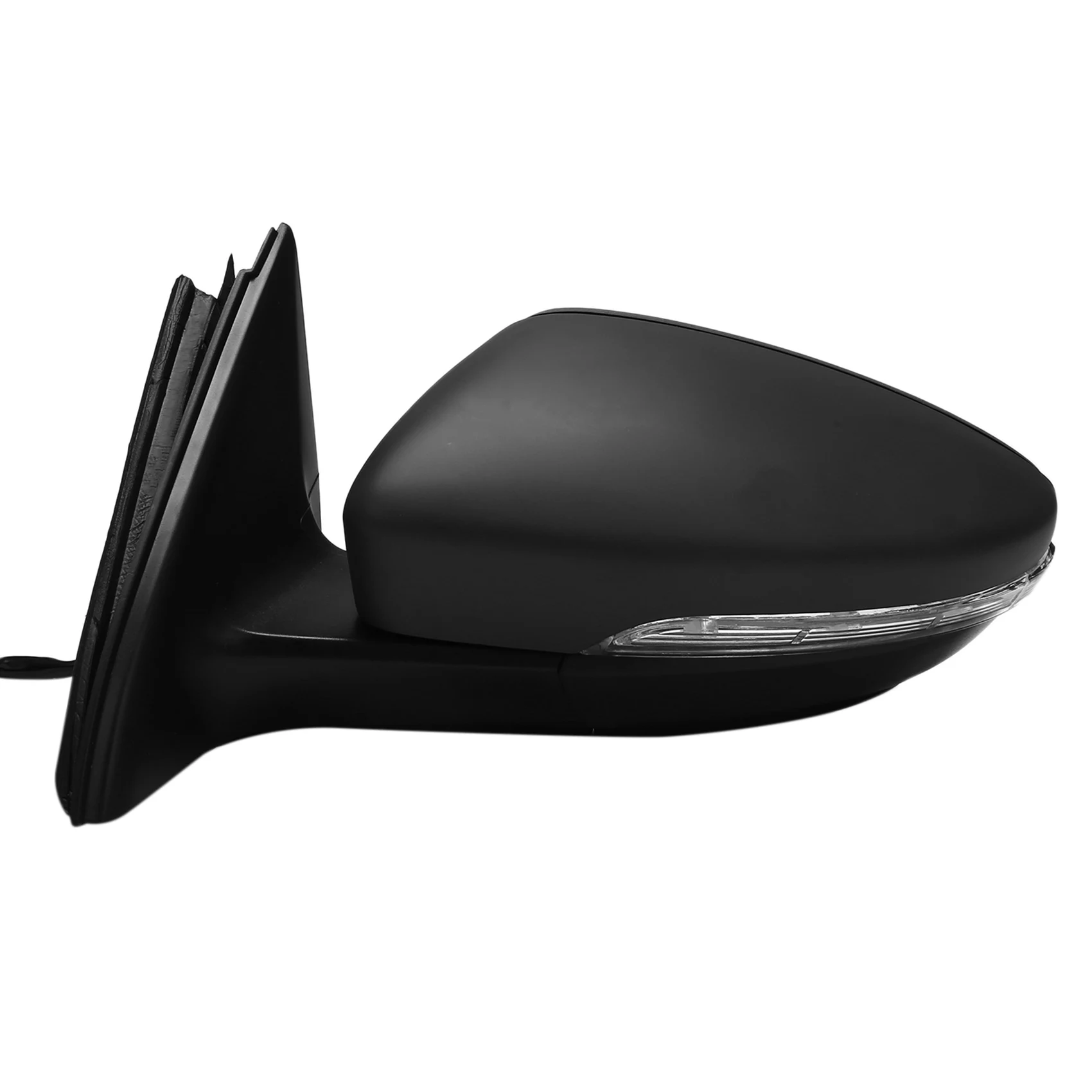 

Left Side Rear View Mirror Assembly Power Glass Heated Turn Signal Foldable 8 Wires for JETTA 2011 - 2018 5C7857507