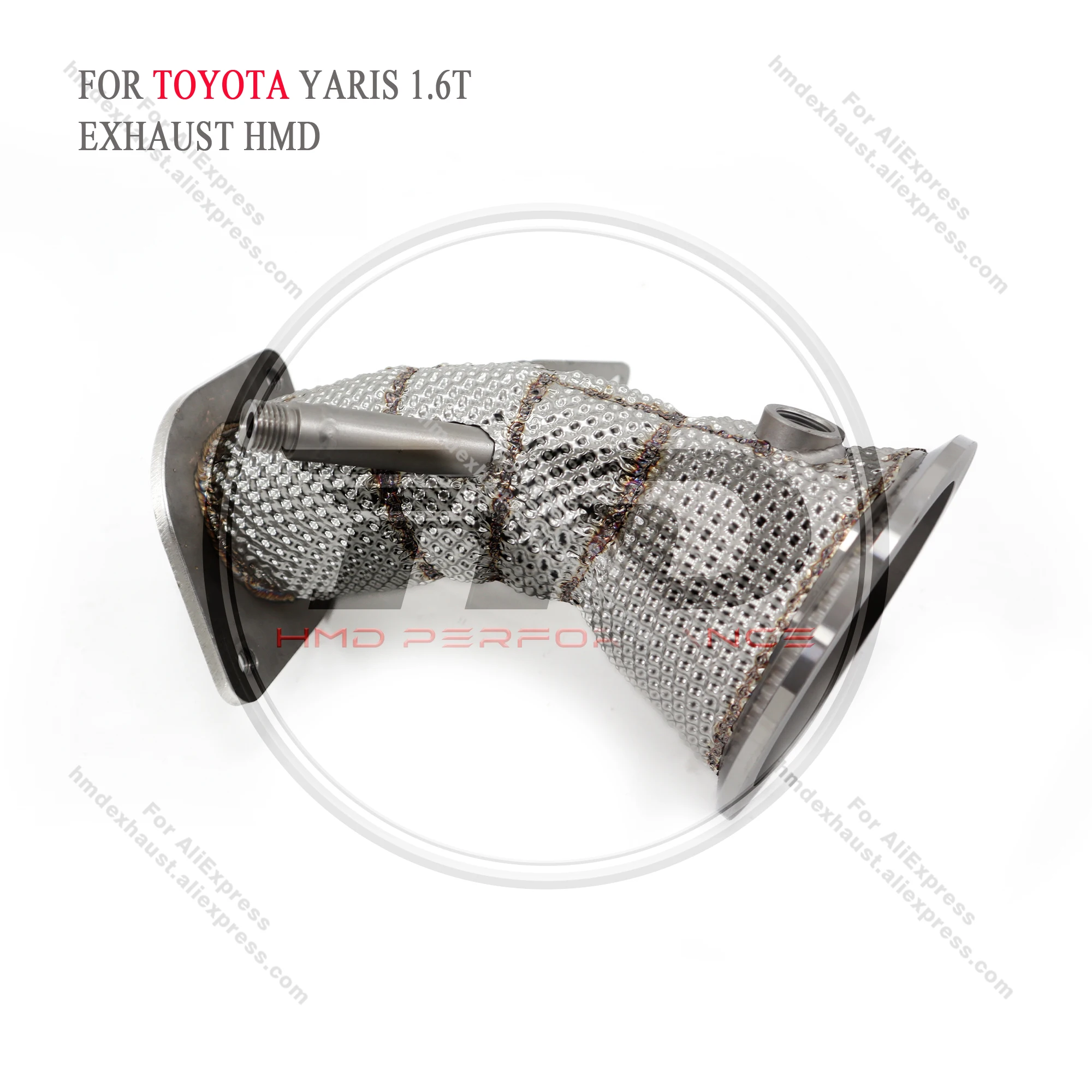 HMD выхлопная система с высокой производительностью потока для Toyota GR Yaris 1 6 T