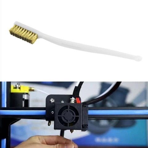 Щетка для чистки сопел 3D-принтера для щетка для очистки проволоки от ржавчины, Mk8, инструмент для очистки ручки головы,