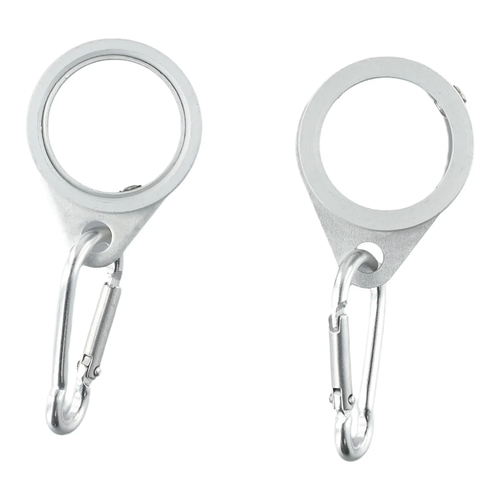 

Parts Flag Pole Ring 360° Rotating Aluminum Alloy Aluminum Pole Swivel Ring Anti-Wrap Sliver Durable Exquisite