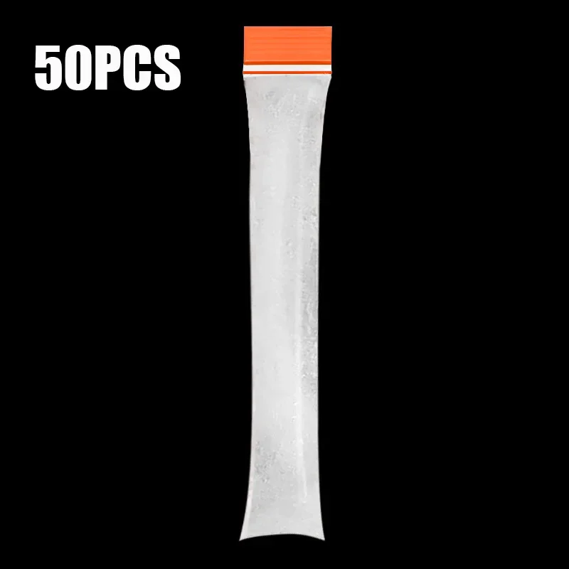 

50 шт., одноразовые пакеты для льда «сделай сам», без утечки, двойное уплотнение, домашние измельченные мороженое для изготовления льда, кухонные инструменты