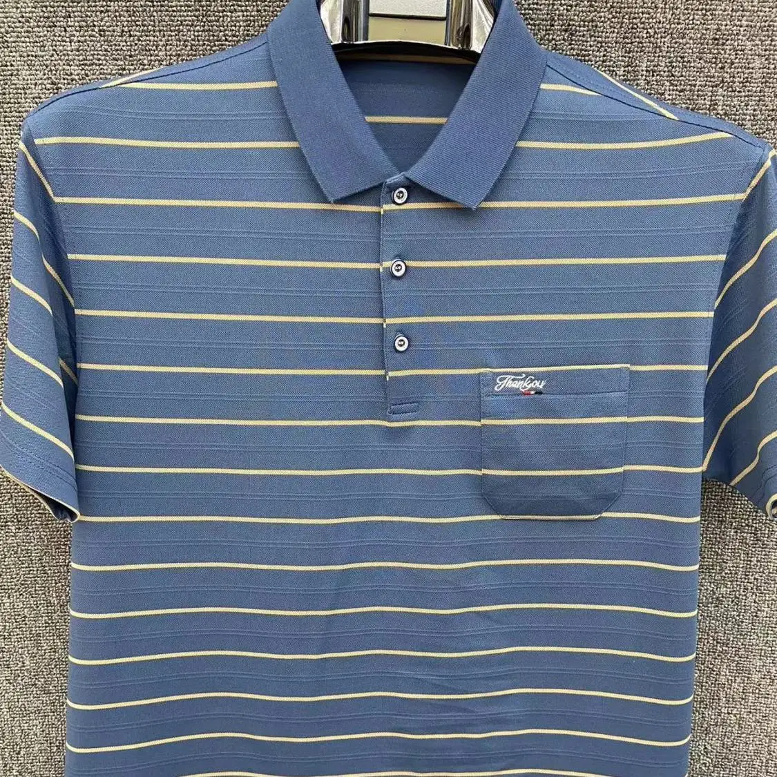 Рисунок 5 - Рубашка-поло мужская в полоску