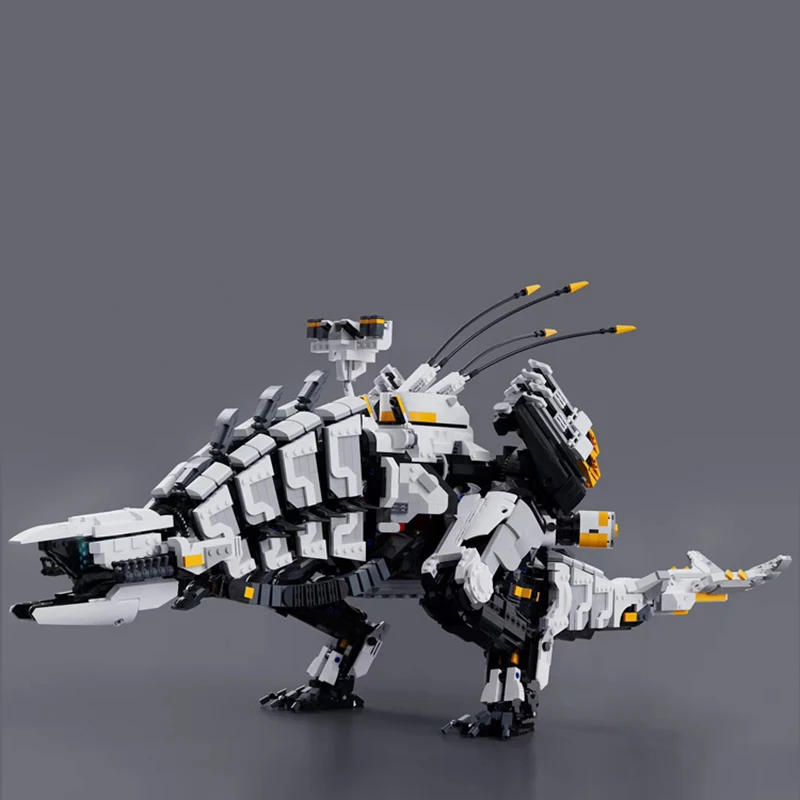 Игрушка Механическая блочная монстр-фигурка монстра MOC Game Horizon Zero Dawned Thunder наборы