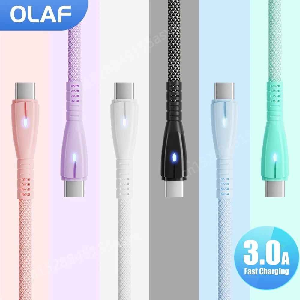 

Кабель Micro USB Type-C с поддержкой быстрой зарядки, 3 А