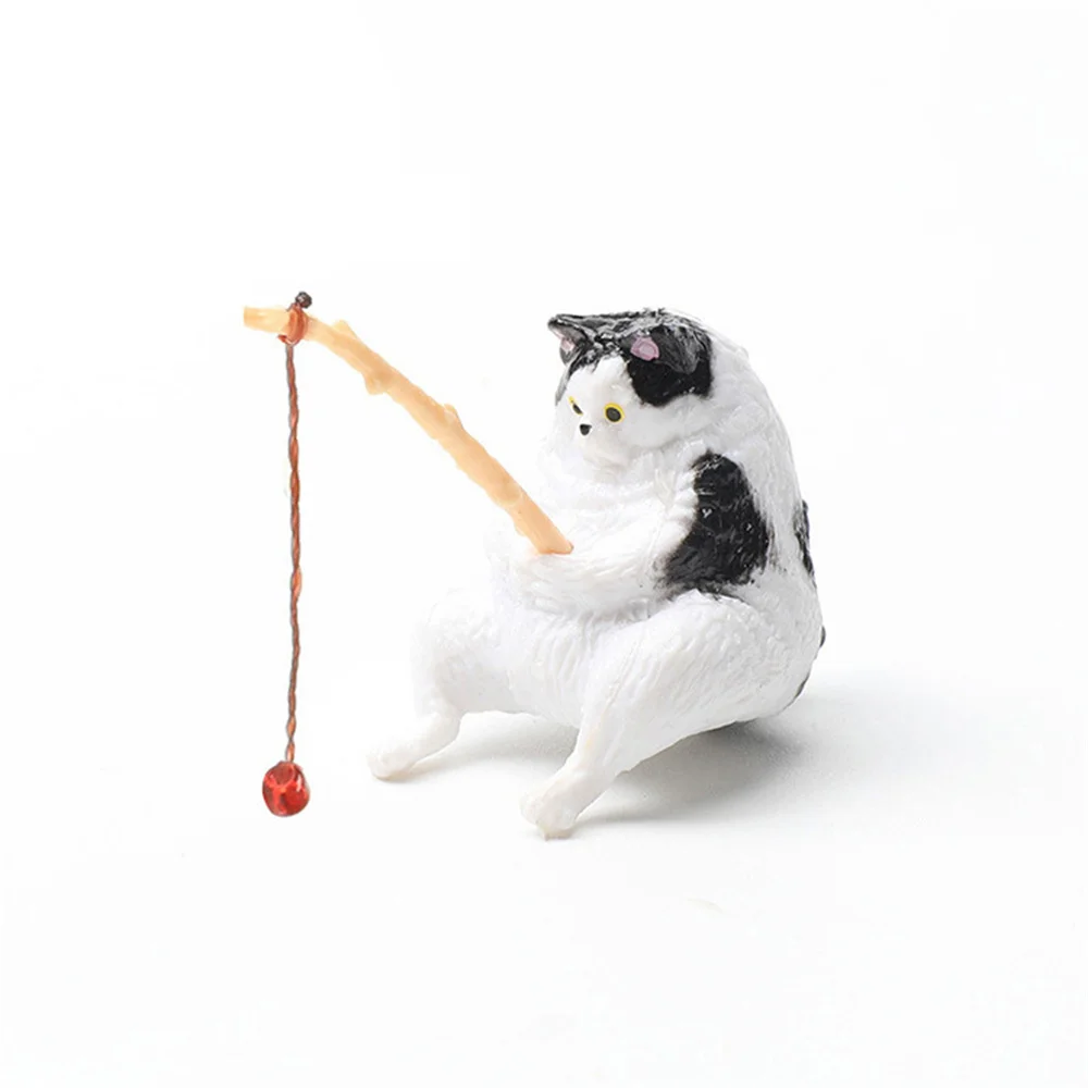 Мини-фигурка кота RPXBGUCKARHG для аквариума