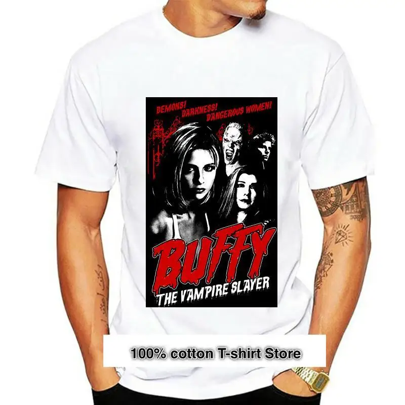 

Camiseta de The Vampire Slayer, camisa de manga corta