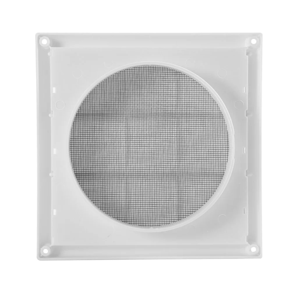 Сетка вентиляционная пластиковая для вентиляционной решетки 6 дюймов 200x200x40 мм