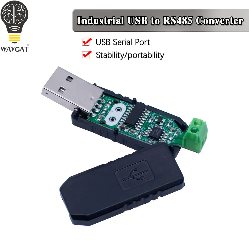 Переходник с USB на RS485 485 с поддержкой Win7 XP Vista Linux Mac OS WinCE5.0