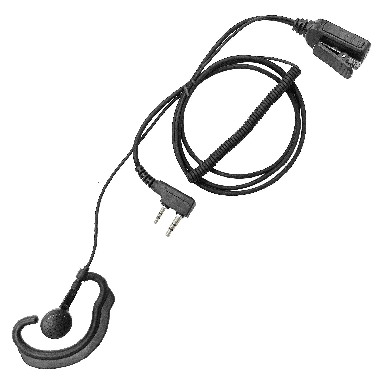 Wire-rolled G headphones  walkie talkie Earpiece microphone headset for baofen UV-3R, UV-5R, UV-5RA, UV-5X3, UV-5RX3, UV-5R V2+