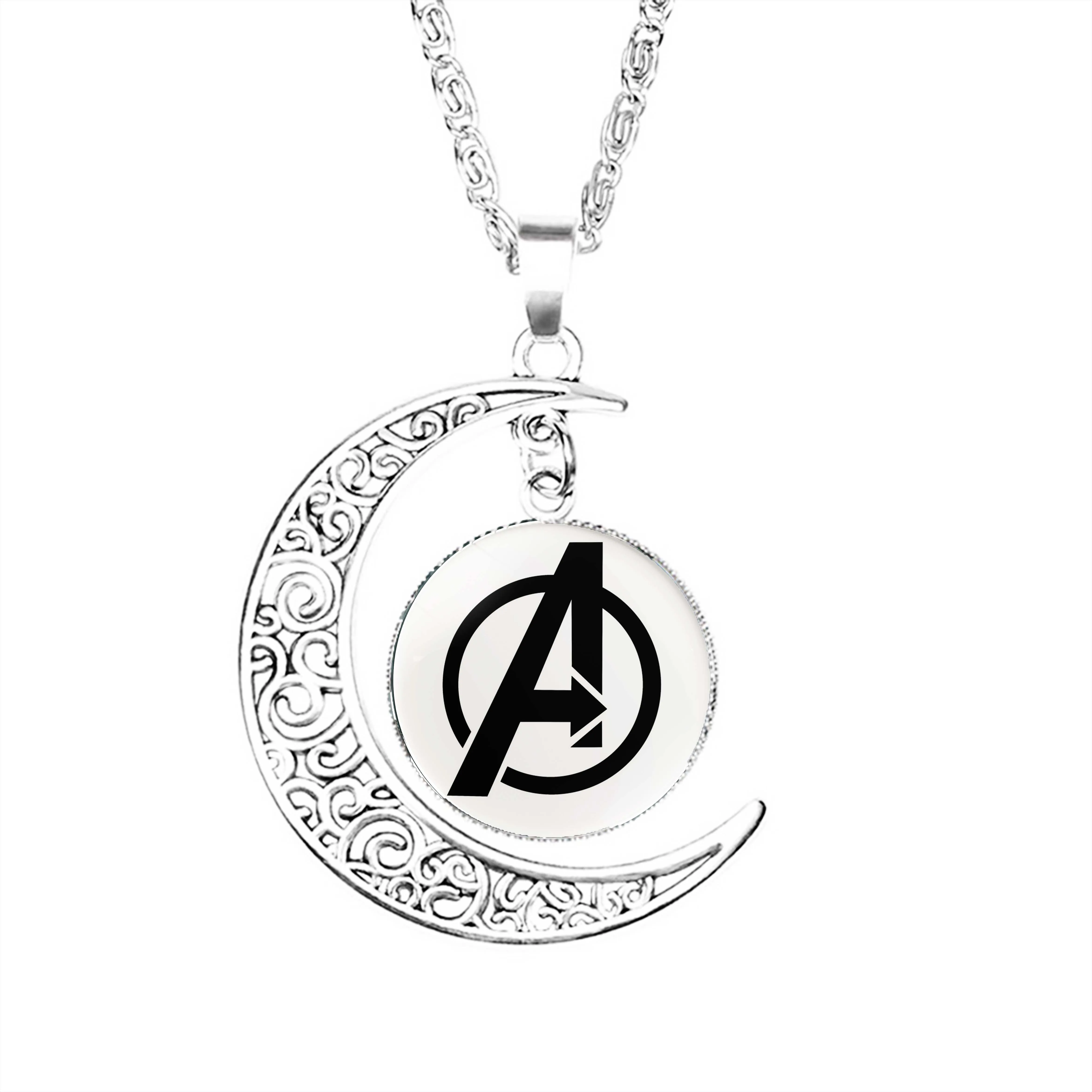 

Ожерелье из нержавеющей стали с подвеской в виде месяца