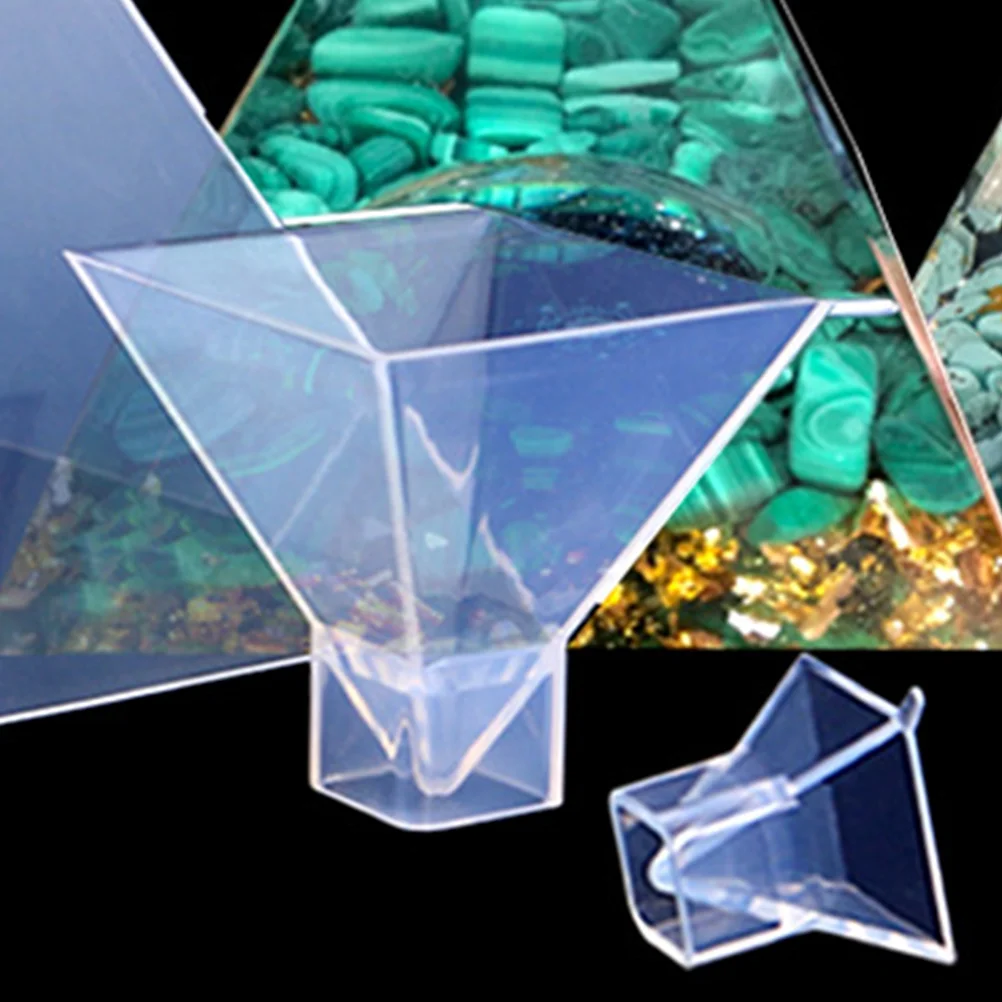 Форма для пирамиды гибкий прозрачный декор сделай сам ремесло изготовления