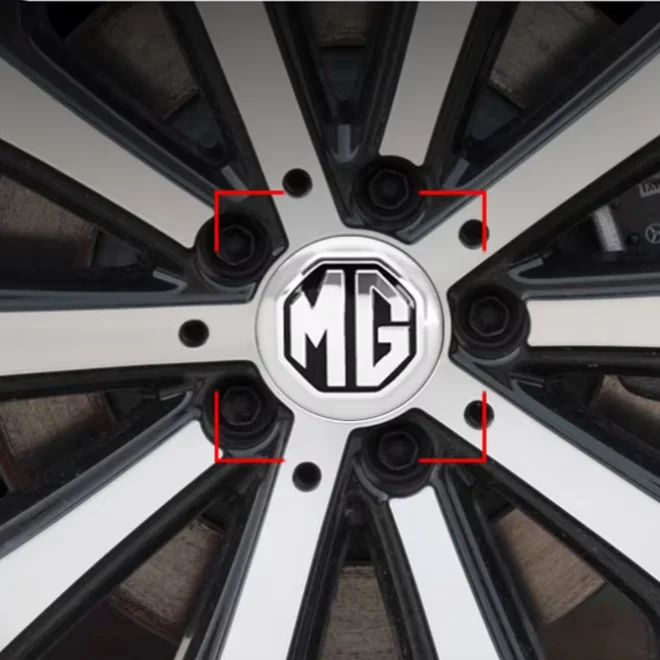 Фото Наклейка-эмблема на центральное отверстие колеса 56 мм, 60 мм, 65 мм для Morris Garages MG Cyberster MG3 MG5 MG7 MG6 ZS ES5 ONE HS EV Cyber X №5