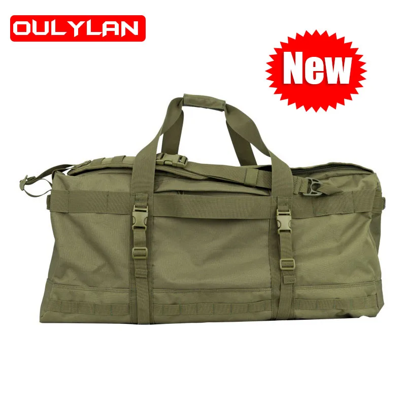 

Тактическая дорожная сумка большой емкости 106L, военная многофункциональная сумка для багажа, рюкзак для кемпинга на открытом воздухе, ткань Оксфорд 600D