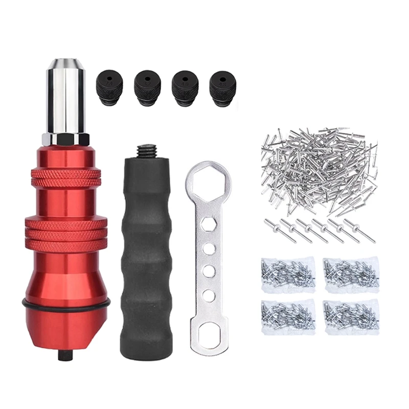 

Адаптер для заклепочной гайки JHD, 2,4-4,8 мм, с заклепками 200 шт.