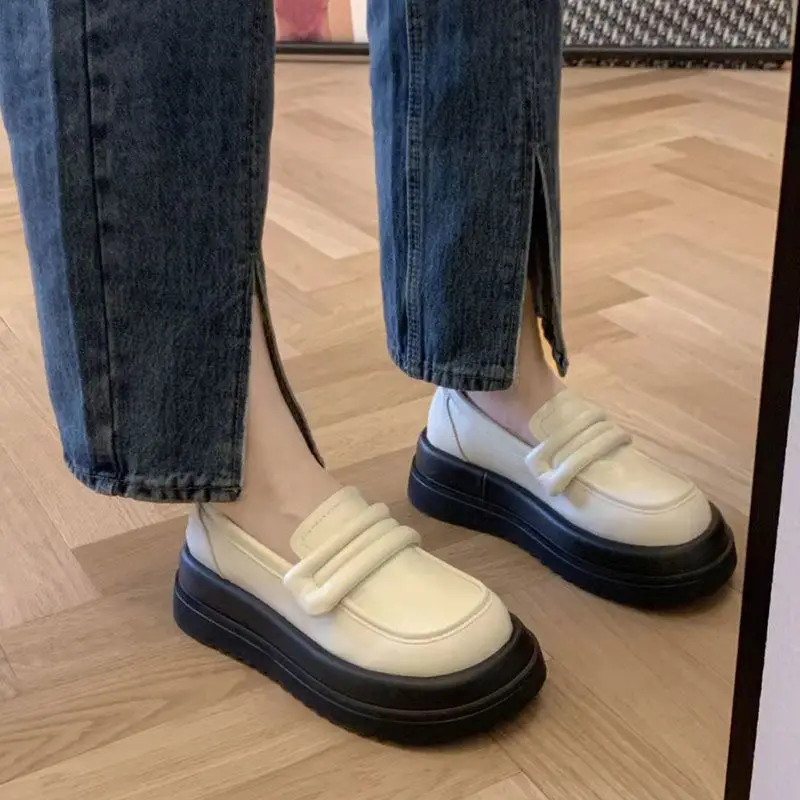 

Женские сапоги на массивной платформе, сапоги на толстой подошве, E973, весна-осень 2023