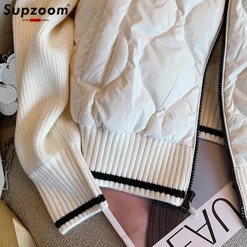 Supzoom Новое поступление брендовая одежда модный свободный кардиган зимнее пальто