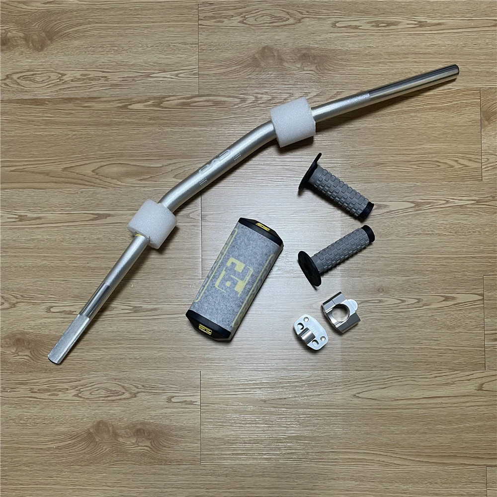 

Руль мотоцикла 28 мм Fat Bar Dirt Pit Bike Мотокросс Ручки из алюминиевого сплава с ЧПУ для EXC CRF 450 KXF KLX Monster 696 R6