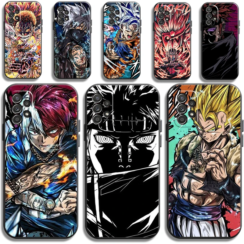 

NARUTO Anime Bandai Phone Cases For Samsung Galaxy A21S A31 A72 A52 A71 A51 5G A42 5G A20 A21 A22 4G A22 5G A20 A32 5G A11