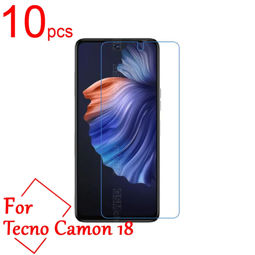 

10pcs/lot Ultra Clear/Matte/Nano anti-Explosion LCD Screen Protectors Film Cover For Tecno Camon 18 Protective Film