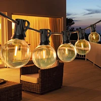 outdoor solar string lights bulbs waterproof christmas decoration g40 solar fairy lights for garden patio wedding party lamp