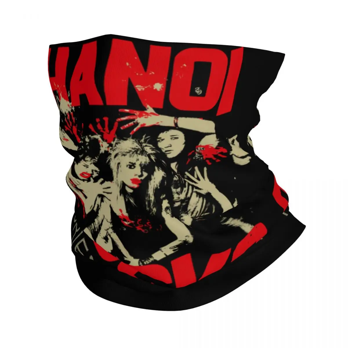 Восточный Регулируемый шарф-маска для лица с защитой от ветра