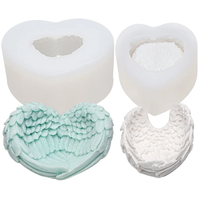 Силиконовая форма ангельские крылья любви автомобильный диффузор камень для