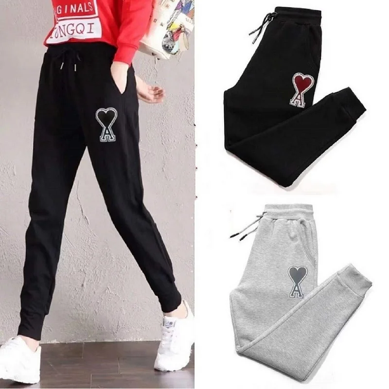 

5XL Women's Pants 2022 Trend Men And Women Sweatpants Ami Couple Casual Pants Korean Fashion High Street Slacks Running Pants