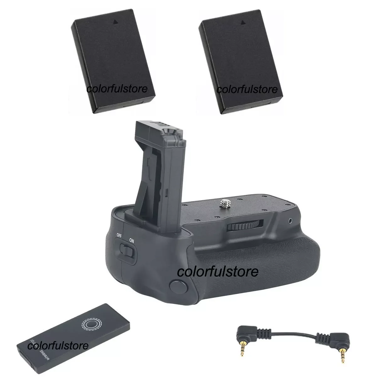 

Ручка для аккумулятора, держатель для камеры Canon EOS 800D T7i X9i 77D 9000D + 2,4G IR Remote + 2 звена