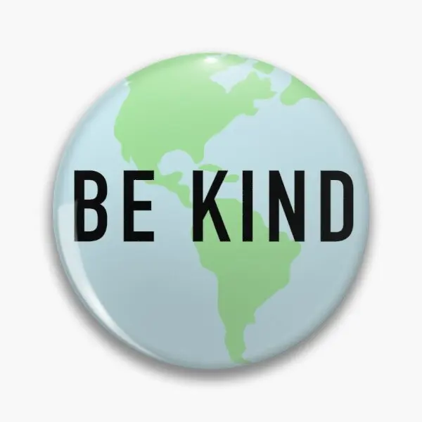 

Настраиваемая мягкая Заколка-булавка Be Kind World для шляпы, женский воротник, металлическая модная булавка для лацкана, брошь для одежды, мульт...