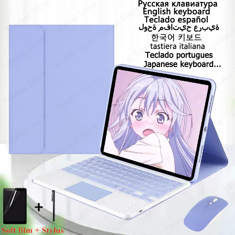 

Magnetic Touchpad Keyboard for Teclado Lenovo P11 Pro Case 11.5 Keyboard Case for Lenovo Tab P11 Pro Case TB-J706F Funda Teclado