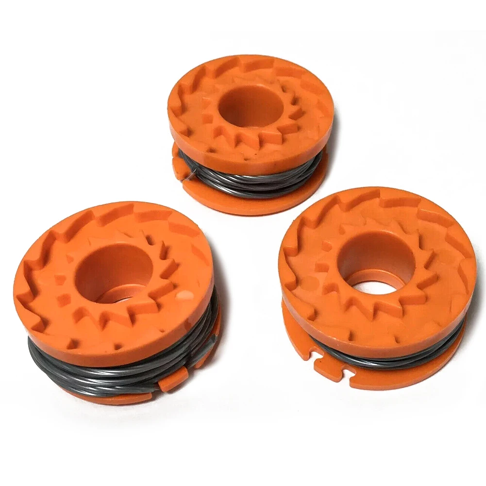 

3 Pcs Strimmer Trimmer Spool & Line Kit For Mac Allister MGTP 18Li 2.5 Meters String Trimmer Spool & Line 1.5mm Diameter