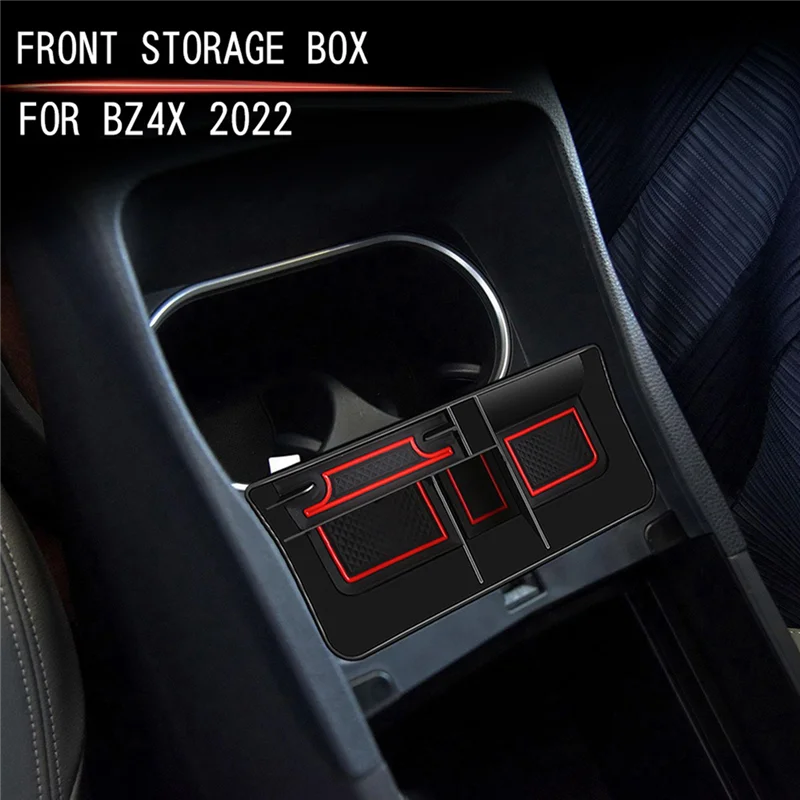 Центральная консоль для Toyota BZ4X 2022 + передний лоток хранения аксессуары салона