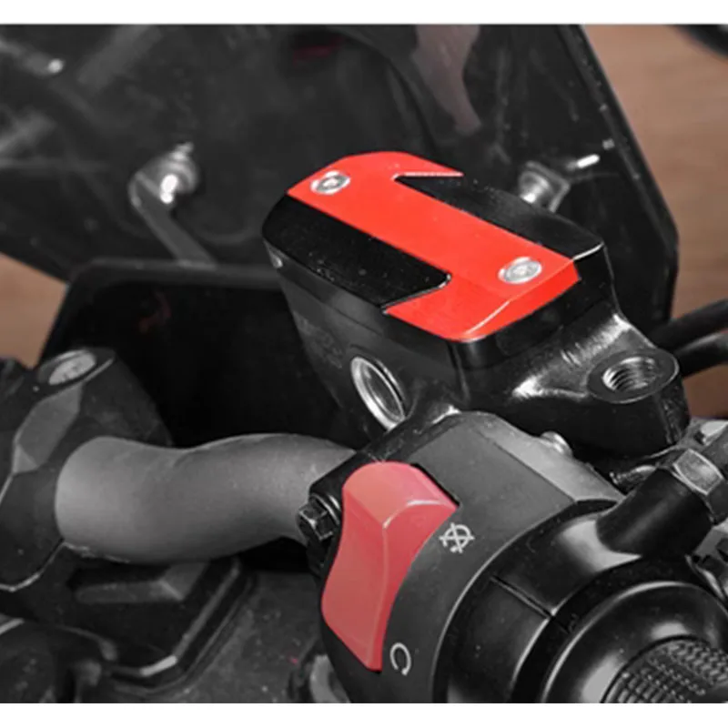 Передний тормозной резервуар для мотоцикла CNC жидкости крышка масляного бака