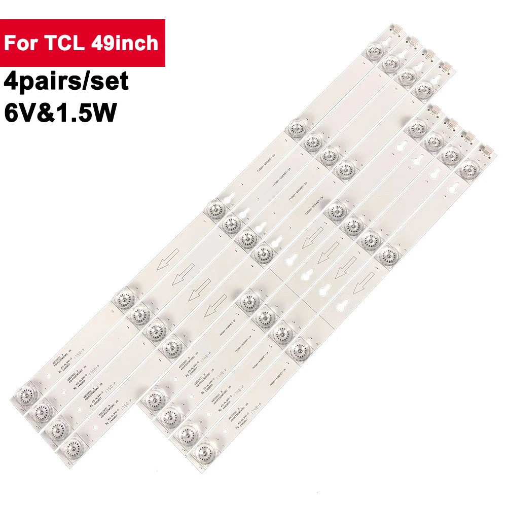 

360mm 6V LED TV Backlight Price For TCL 49HR TOT_49_D2900A 49HR330M05A0/B0 4C-LB4905-HR01J LCD TV Backlights