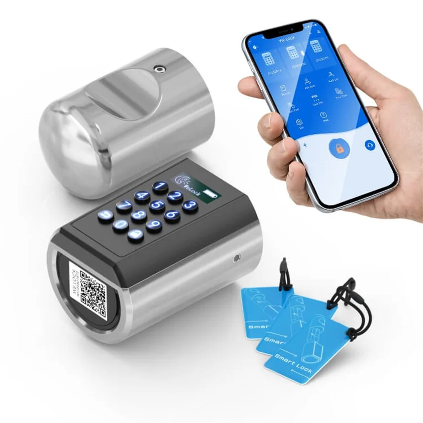 

Система замков для отелей WELOCK IP65 Ble App, электронный смарт-замок с цифровой клавиатурой, для квартир и отелей