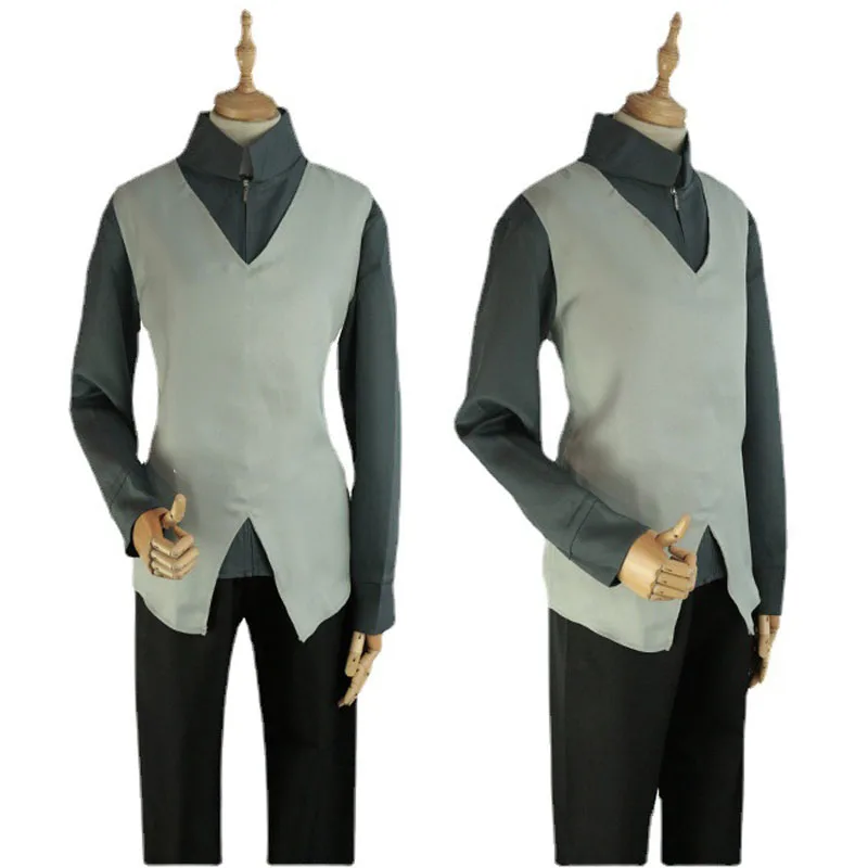 Аниме Наруто Боруто Учиха Саске Косплей Костюм Пиджак Мантия Жилет Топ Брюки Перчатки Хэллоуинский Праздничный Карнавальный костюм.