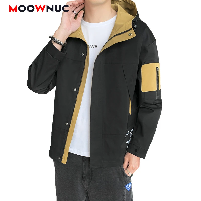 

Spring Fashion Jacket Male 2022 Autum Overcoat Windbreaker Men's New Casual Classic Windproof Business Hombre Student Plus Size