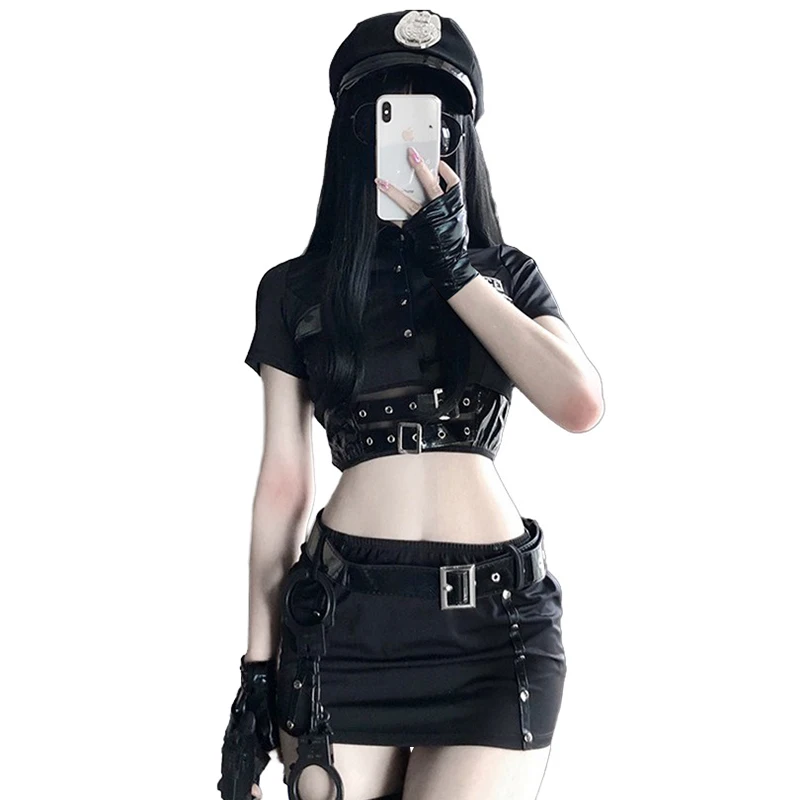 Aubalee Костюм полицейской черный/синий